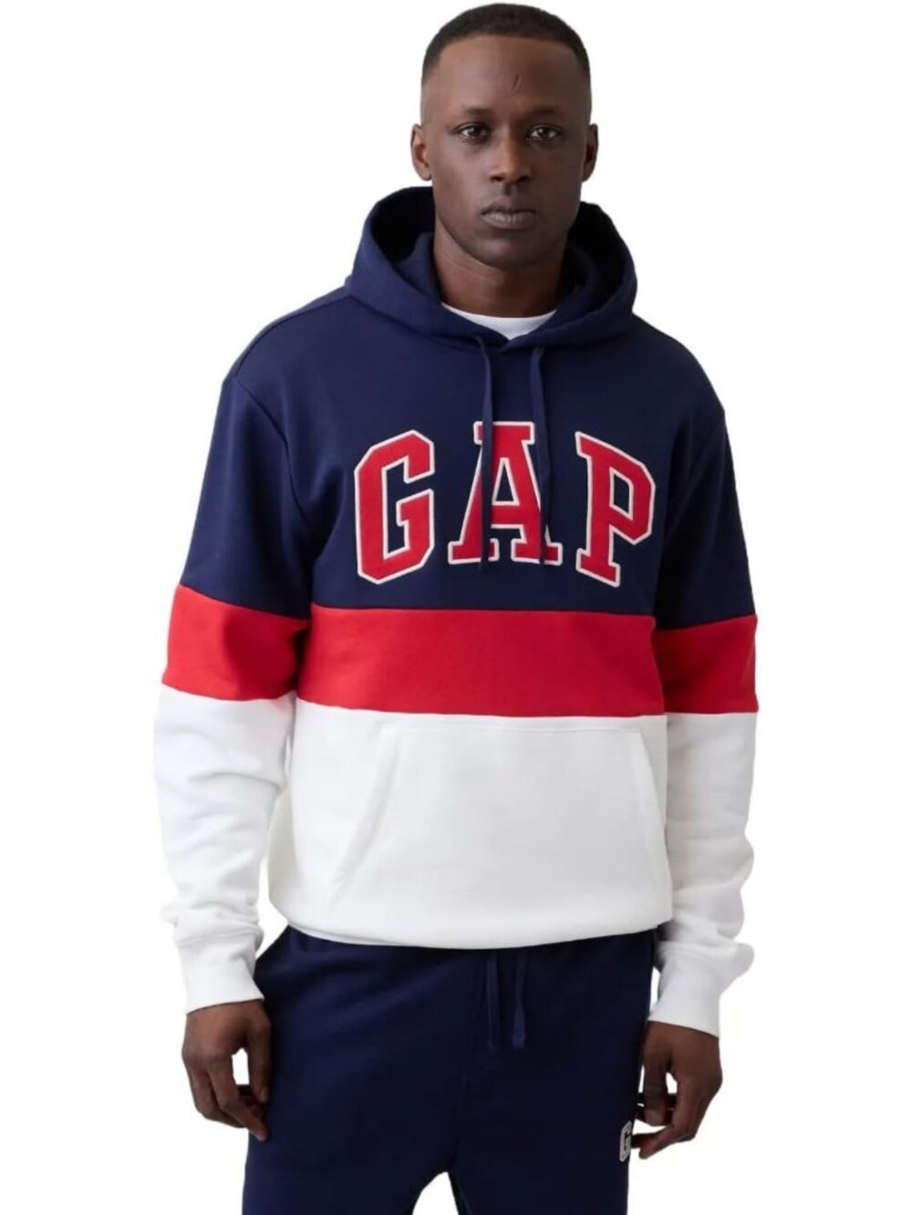 Heritage Logo Pullover Hoodie for Men | Cozy Casual Sweatshirt, Perfect for